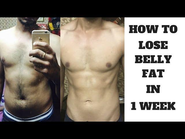 How To Lose Belly Fat In 1 Week | Fit Wit Atwal