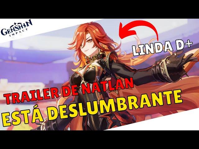 TRAILER DE NATLAN HYPOU! - REACT + PERSONAGENS QUE PRETENDO PEGAR - GENSHIN IMPACT