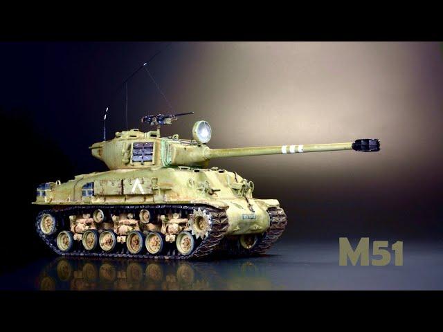 M51 Super Sherman - 1/72 - 3D Print - AVF Model