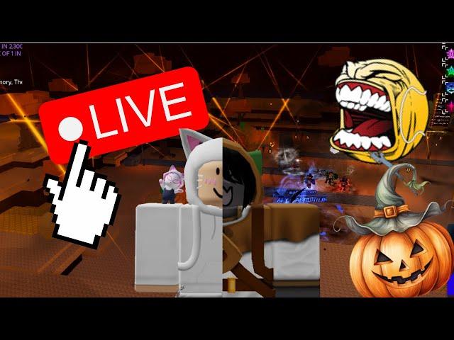 Sols rng (Halloween?!) afk over night live!