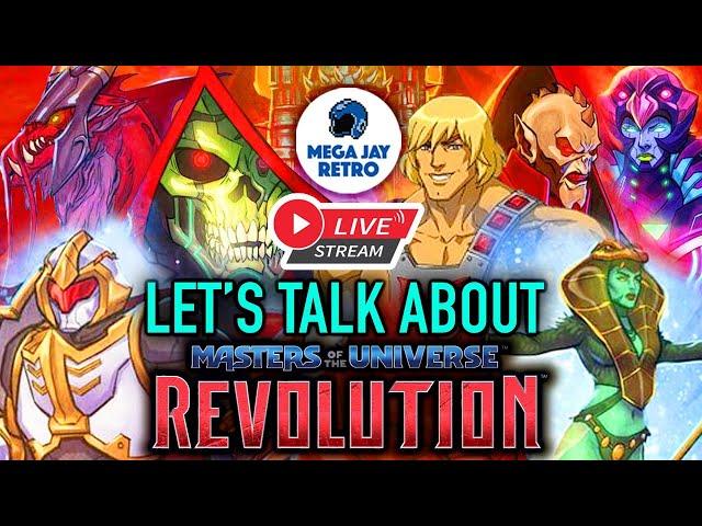 Masters of the Universe Revolution! Let's Talk about it! Mega Jay Retro