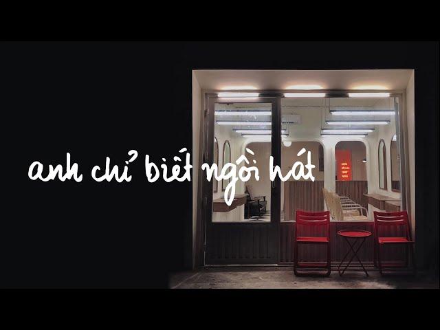 Thế Bảo - Anh Chỉ Biết Ngồi Hát (Official MV)