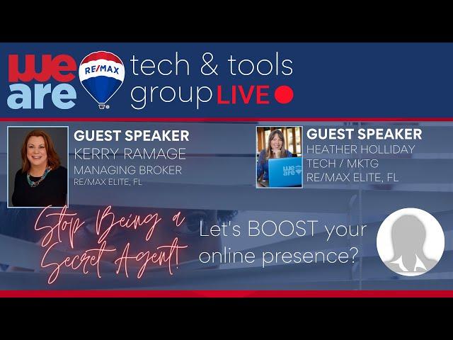 Stop Being a Secret Agent - With Kerry Ramage and Heather Holliday