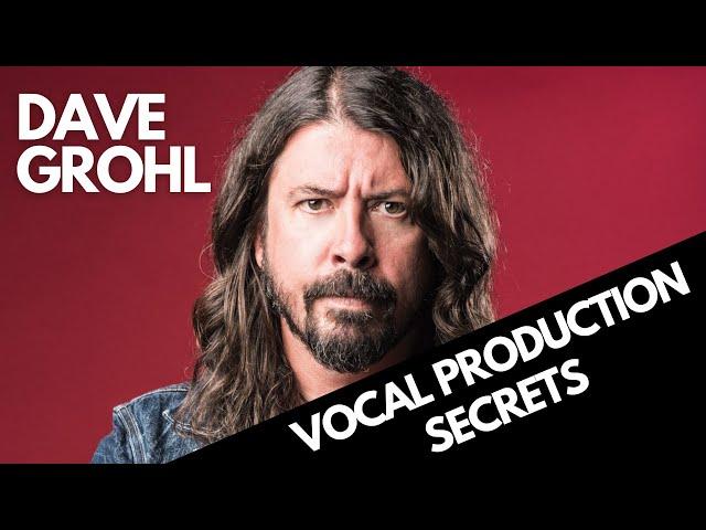 Dave Grohl Decoded: Isolated Vocals Reveal Production Secrets