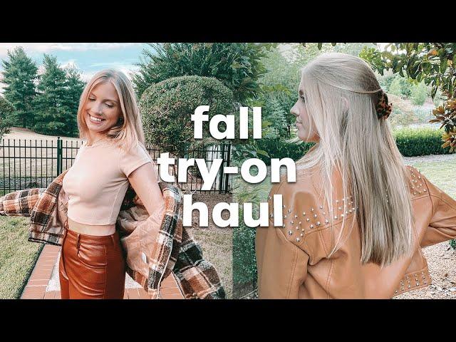 FALL TRY-ON HAUL: aritzia, princess polly, nordstrom & nasty gal