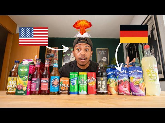 AMERICAN GUY TRIES GERMANY’S FAVORITE SOFT DRINKS…PART 2 (WALDMEISTER, ULUDAG GAZOZ, MIO MIO & MORE)