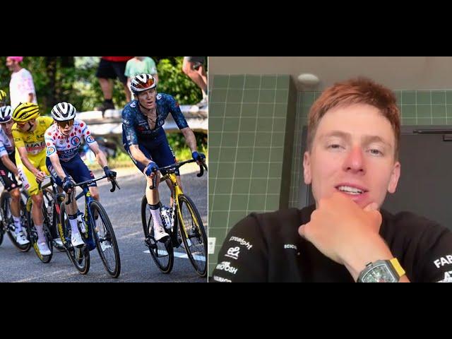 Tour de France 2024 - Tadej Pogacar : "Jonas Vingegaard and Visma... they finally showed balls !"