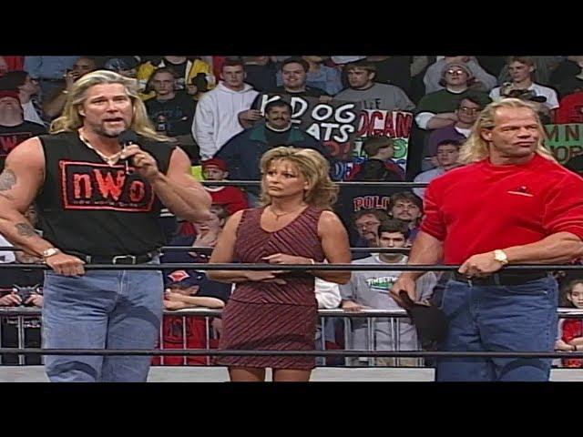 Kevin Nash & Lex Luger accept Konnan & Rey Mysterio challenge [Nitro - 1st February 1999]