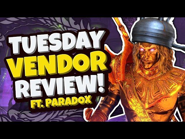 ESO Good items and Great Variety Tuesday Vendor Review ft @ParadoxESO