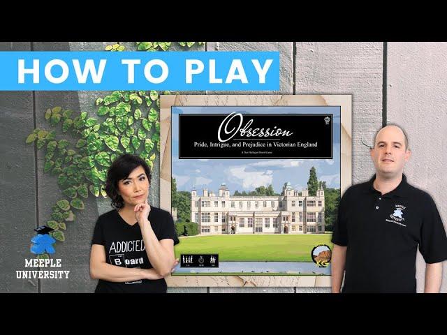 Obsession (3rd Printing, same rules with 2nd Edition) - How to Play Board Game