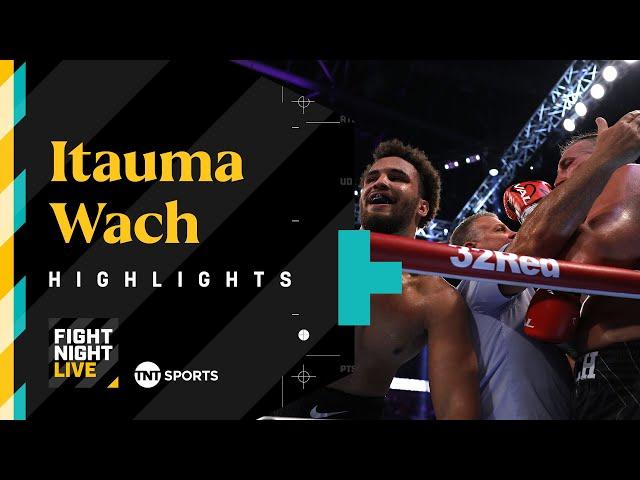 HAMMERED IN TWO  | Moses Itauma vs Mariusz Wach | Fight Night Highlights #JoyceChisora 