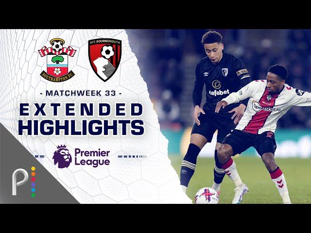 Southampton v. Bournemouth | PREMIER LEAGUE HIGHLIGHTS | 4/27/2023 | NBC Sports