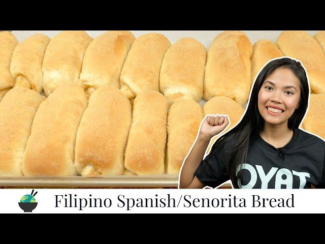 Spanish Bread Recipe (Senorita Bread) | Filipino Recipes