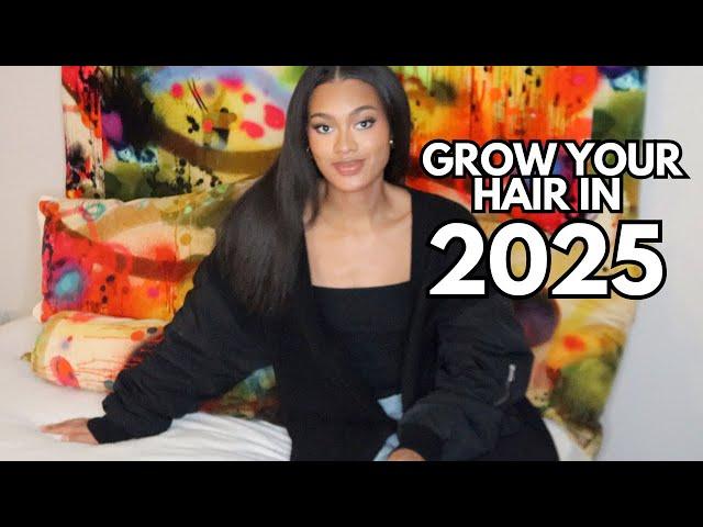 How to Grow Long, Healthy Hair in 2025 | Tips for Strong, Long, and Straightened Natural Hair