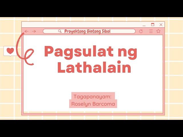 How to Write a Feature Article - Explained in Tagalog