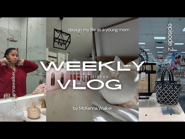 Weekly vlog! I’m Just a girl, who’s also a mom+REALISTIC week in my life as a 25 yr old boy mom x 3