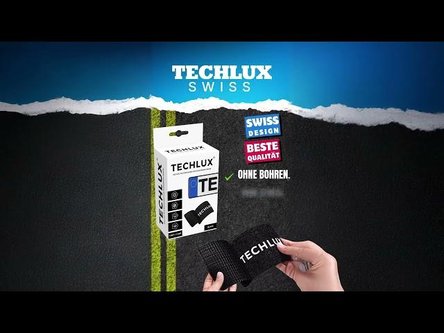  TECHLUX P2 KLETT – Frameless License Plate Holder for All EU License Plates | Installation