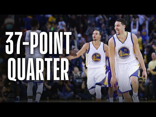 The Time Klay Dropped 37 PTS In One QTR 