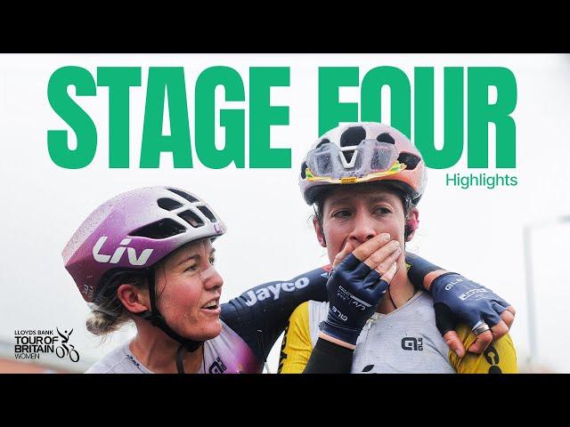 HIGHLIGHTS | 2024 Lloyds Bank Tour of Britain Women - Stage Four