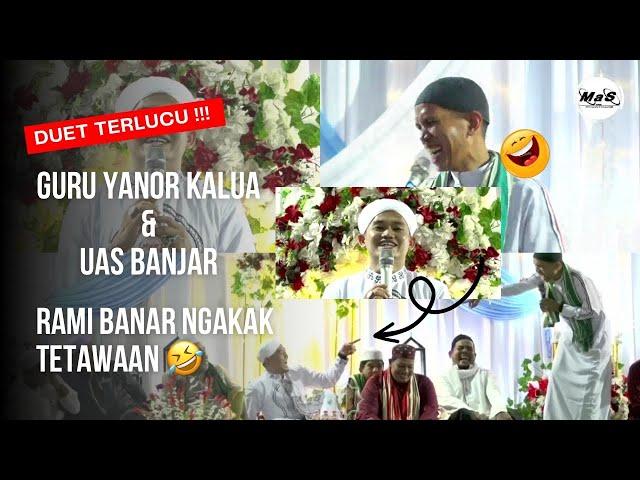 DUET TERLUCU | UAS Banjar & Guru Yanor Kelua | Tausiah Lucu di Jl. Pelambuan Banjarmasin