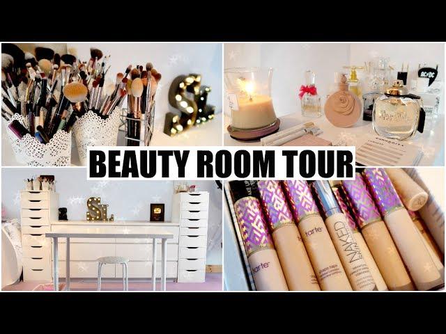 Beauty Room Tour & Makeup Organisation | STEPHANIE LANGE