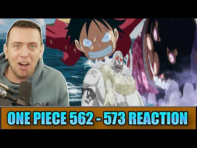 FINISHING FISHMAN ISLAND AND BIG MOM! - OP Episode 562-568,569,570,571,572,573 - REACTION