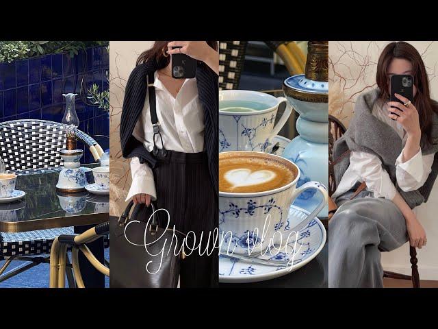 [Vlog] Shopping at trendy stores | Blue Cafe | Vintage | Winter Outfits | HAUL | Tokyo