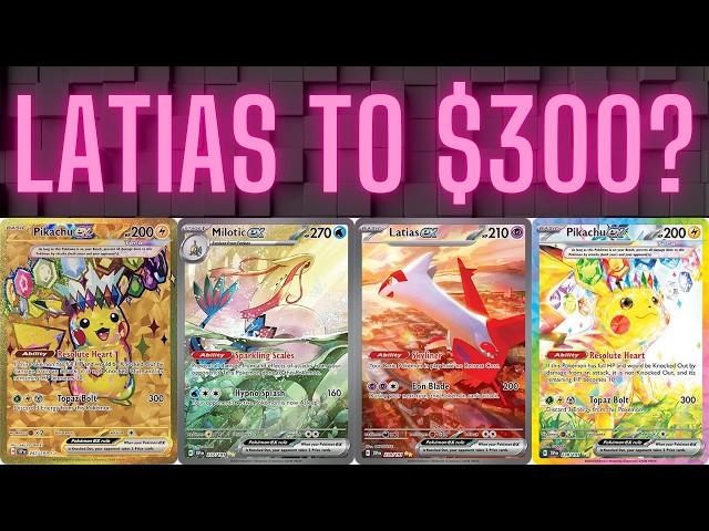 Surging Sparks Chase Cards Exploding Again! Latias Nearing $300! Pokemon Investing Market Update