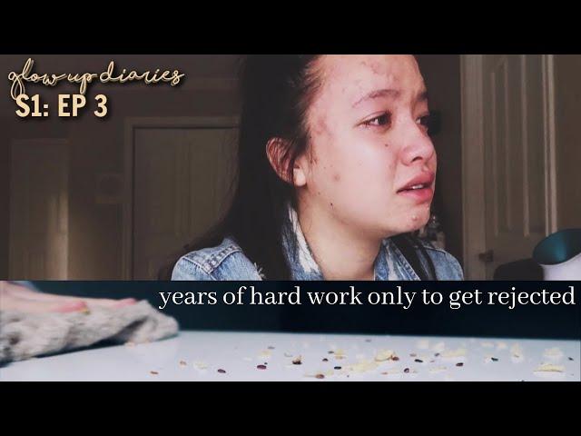 rejected from my dream college, acne tips + food binge | Glow up Diaries Episode 3