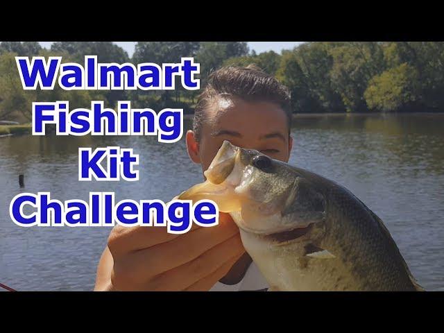 Walmart Fishing Starter Kit Challenge- Beginner Fishing