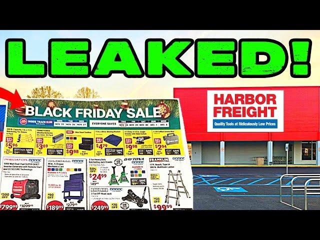 Leaked Harbor Freight Black Friday Sale 2024!