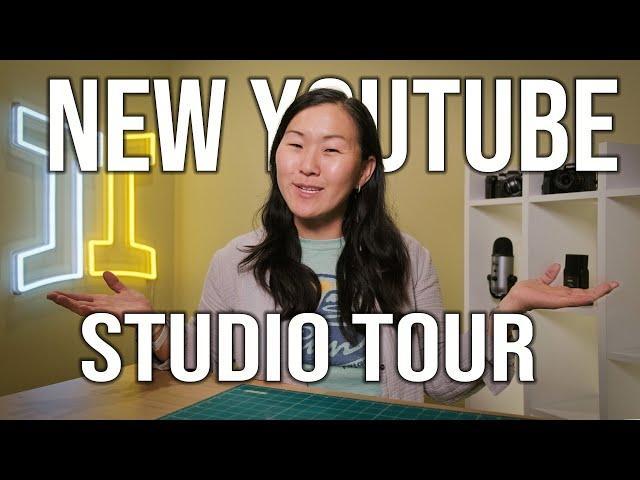 My NEW YouTube Studio and Desk Setup for 2025