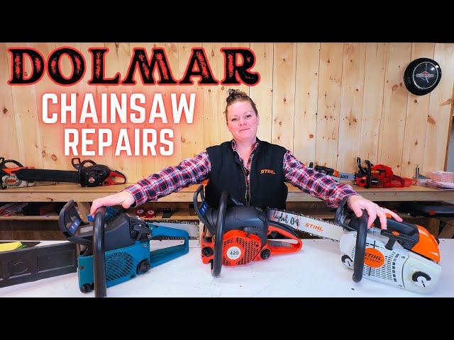 Dolmar Makita PS 420 Chainsaw Repair   No Start Diagnostics And Repairs   FIXED!