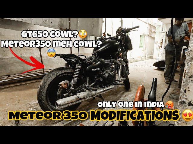 Meteor350 MODIFICATION SERIES PART 1 | GT 650 cowl?