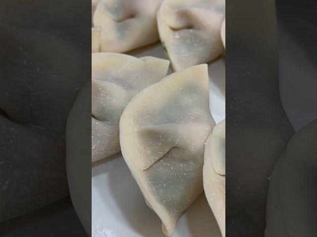 #Dumplings #Wonton Making Parsley Water Chestnuts Pork Chinese Dumplings fresh ingredients #shorts