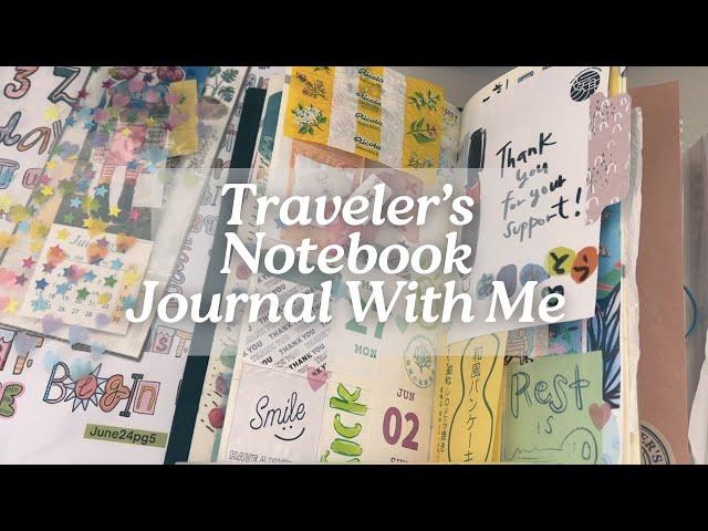 Travelers Notebook Weekly Insert #journalwithme #travelersnotebooks
