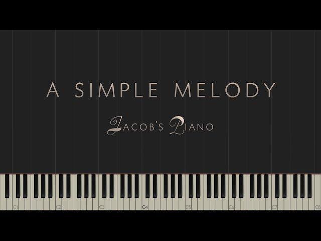 A Simple Melody - Original Piece \\ Synthesia Piano Tutorial