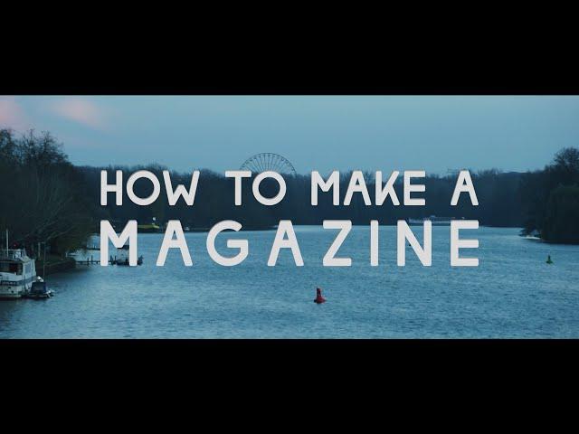 How to publish your own print magazine 