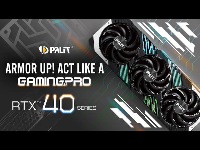 Palit GeForce RTX 40 SUPER GamingPro ft. ThermalTake Core P3 TG Pro