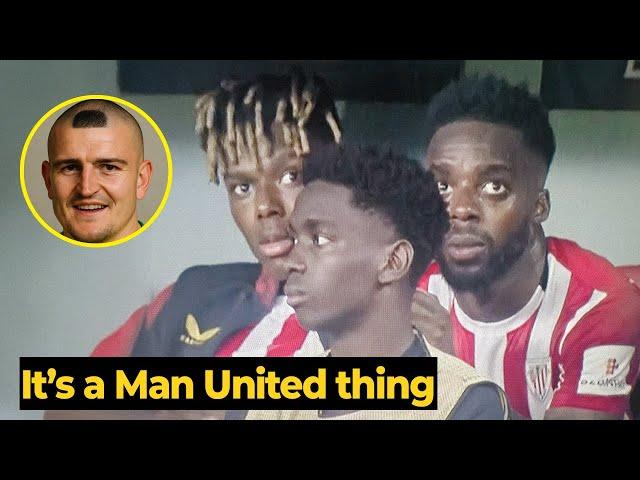 The Williams brothers couldn't believe their eyes after Maguire dribbling against Bilbao