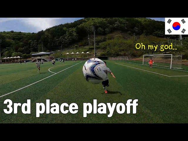 Oh my god.. JFootball Team Competes in Korea National Football Tournament! (3rd place playoff) EP.4