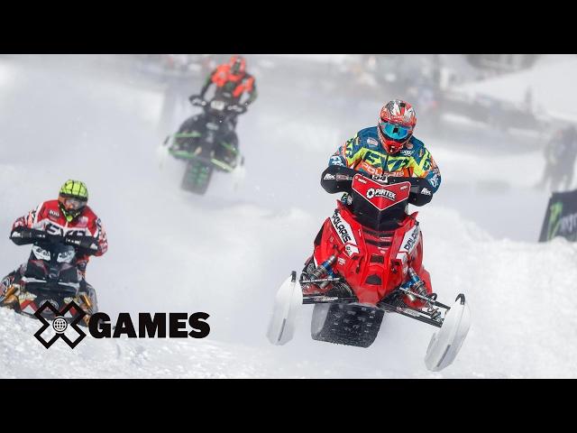 Petter Narsa wins Snowmobile SnoCross gold