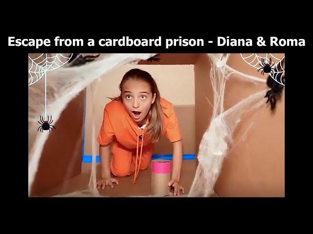 Escape from a cardboard prison - Diana & Roma