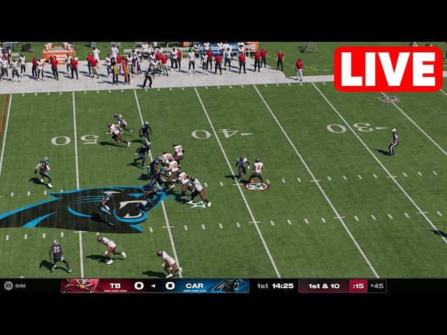 NFL LIVE Tampa Bay Buccaneers vs Carolina Panthers | Week 13 Full Game - 1st December 2024 NFL 25