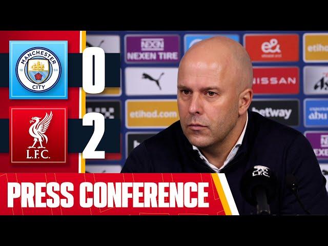 Arne Slot Post-Match Press Conference | Manchester City 0-2 Liverpool
