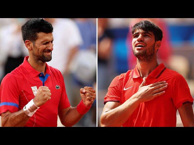 Novak Djokovic vs Carlos Alcaraz | Olympics 2024 Highlights