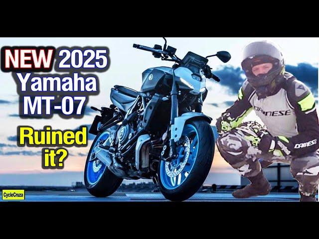 NEW 2025 Yamaha MT-07 & Y-AMT Review - RUINED IT?