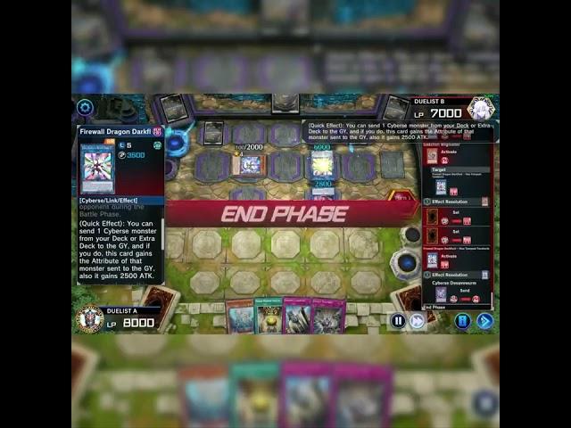 【Yu-Gi-Oh! Master Duel】Firewall Dragon Darkfluid - Neo Tempest Terahertz #shorts