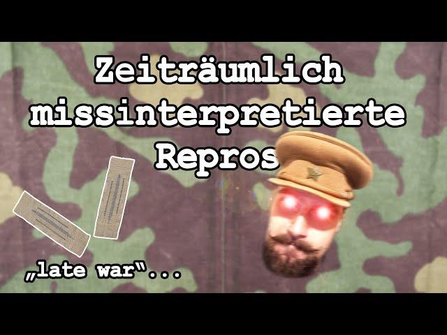 Zeiträumlich missinterpretierte Repros