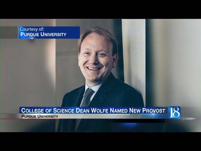 College of Science Dean Wolfe named new Provost